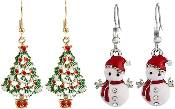 K18 ピアス　トナカイ　クリスマス　色石 K18 ピアストナカイクリスマス色石